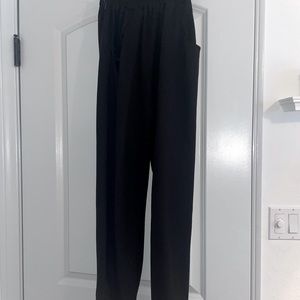 Small, Black joggers with elastic waistband from Shein.